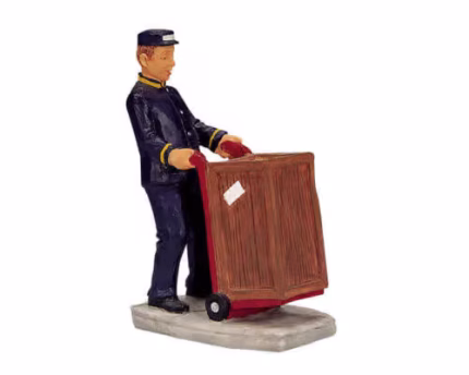 Lemax Rail Worker.*