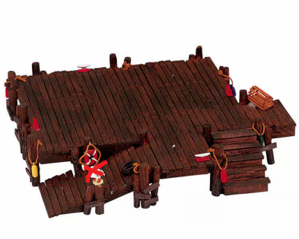 Lemax Small Wooden Wharf Ramp.*