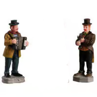 Lemax Streetside Trio, Set Of 2!*