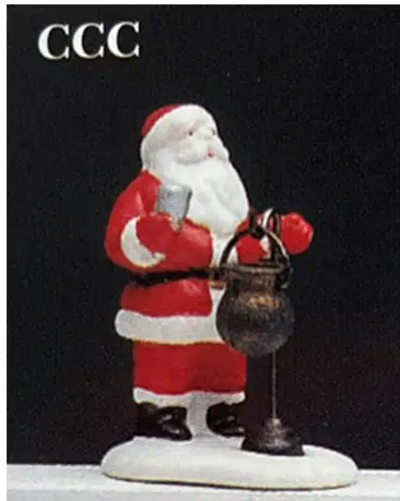Lemax Charity Santa.*
