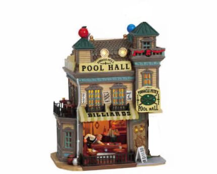 Lemax Pinnacle Pete's Pool Hall.*