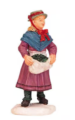 Lemax Gathering Christmas Greens,alleen vrouw!*