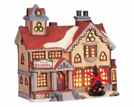 Lemax Village School.*