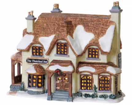 Lemax The Thatched Inn.*