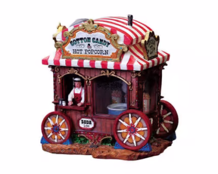 Lemax Cotton Candy Stand.*
