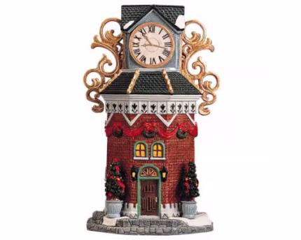 Lemax Town Clock Tower Lighted.*