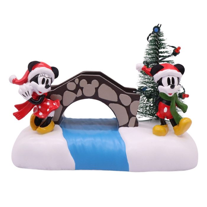 dn26391 CI Scenery Bridge Mickey & Minnie.* - Afbeelding 1